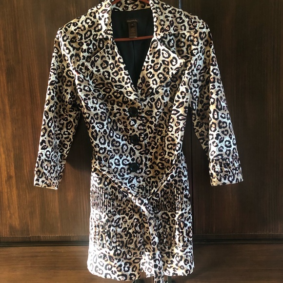 Multiples Jackets & Blazers - Multiples jacket M in cheetah print w/ 3/4 sleeves